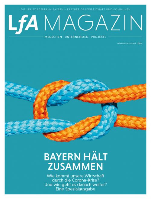 LfA Magazin 01/2020 Cover des LfA Magazin 01/2020
