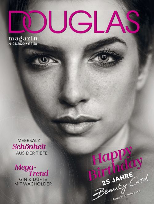 Douglas Magazin 04/2020: Die Highlights der Ausgabe Cover des Douglas Beauty Card Magazins Ausgabe 04/2020