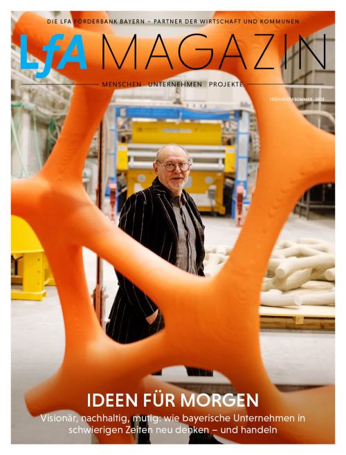 LfA Magazin 02/2022 Cover des LfA Magazin 02/2022